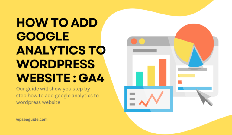 add google analytics to wordpress