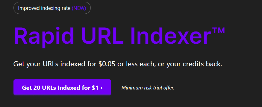 rapid url indexer